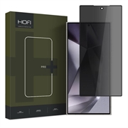 Ochranné tvrzené sklo Samsung Galaxy S24 Ultra Hofi Anti Spy Pro+ Privacy - Černá Hrana